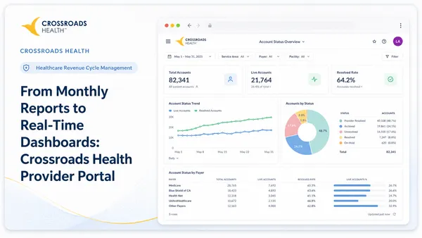 Crossroads Health: Real-Time Provider Portal